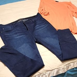 Torrid Sky High Skinny blue jeans